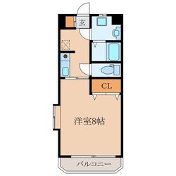 パンドラシャトー18、Ａの物件間取画像